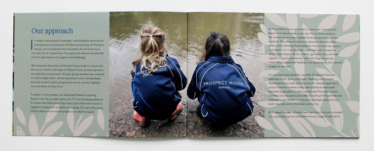Prospectus two pupils