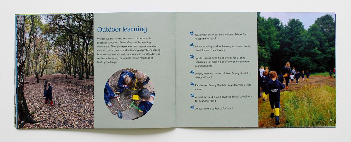 Prospectus nature and bullet points