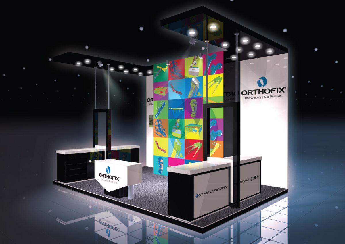 Orthofix exhibition graphic right